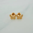 Topos Mariposa 0.85gr / 8mm Oro Amarillo 18K %