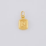Dije Letra F 0.3g / 1.5cm Oro Amarillo 18K