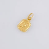 Dije Letra F 0.3g / 1.5cm Oro Amarillo 18K