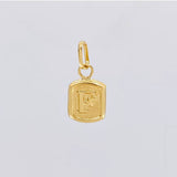Dije Letra F 0.3g / 1.5cm Oro Amarillo 18K