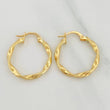 Candongas Asby 1.5 g / 2.3 cm Oro Amarillo 18K