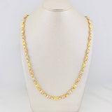 Cadena Rustica Tornillo 15.5g / 60cm / 5.21mm Tres Oros 18K