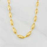 Cadena Rustica Corona 11g / 60cm / 4.55mm Oro Amarillo 18K