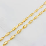 Cadena Rustica Corona 11g / 60cm / 4.55mm Oro Amarillo 18K