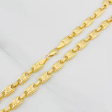 Cadena Rustica Corona 17.05g / 60cm / 5.8mm Oro Amarillo 18K
