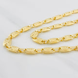 Cadena Rustica Corona 17.05g / 60cm / 5.8mm Oro Amarillo 18K