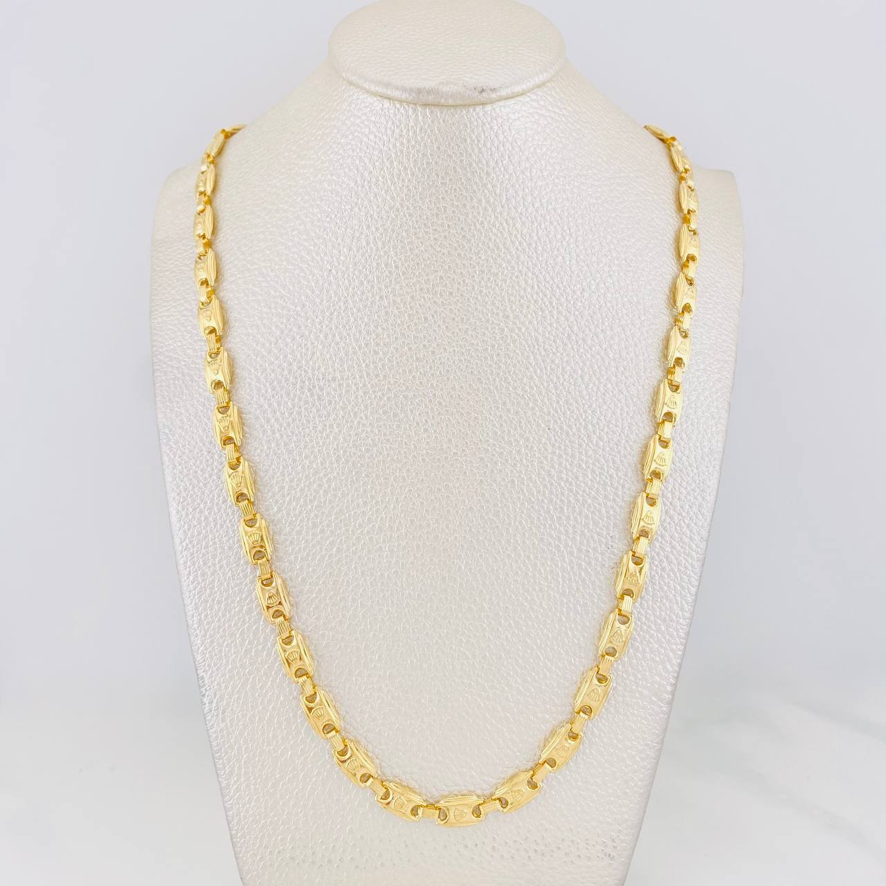 Cadena Rustica Corona 17.05g / 60cm / 5.8mm Oro Amarillo 18K