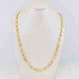 Cadena Rustica Corona 16.1g / 60cm / 5.8mm Tres Oros 18K