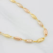 Cadena Rustica Corona 10.4g / 60cm / 4.5mm Tres Oros 18K