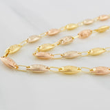 Cadena Rustica Corona 10.4g / 60cm / 4.5mm Tres Oros 18K