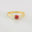 Anillo Solitario 1.65g / T4 1/2 Oro Amarillo 18K