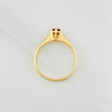 Anillo Solitario 1.65g / T4 1/2 Oro Amarillo 18K
