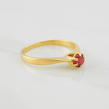 Anillo Solitario 1.65g / T4 1/2 Oro Amarillo 18K
