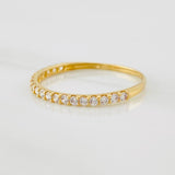 Anillo Churumbela 0.95g / T8 Oro Amarillo 18K
