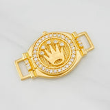 Herraje Corona 3.95g / 2.8cm Oro Amarillo 18K