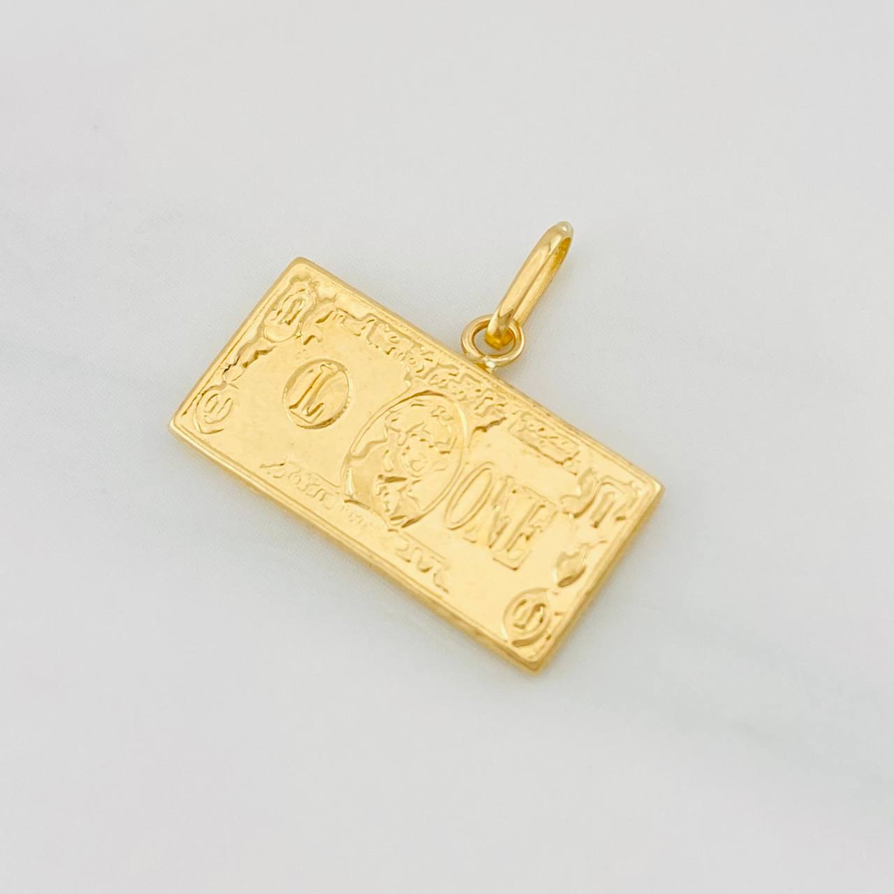 Dije One Dolar 0.95g / 1.6cm Oro Amarillo 18K