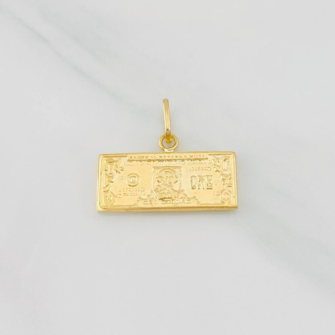 Dije One Dolar 0.8g / 1.6cm Oro Amarillo 18K