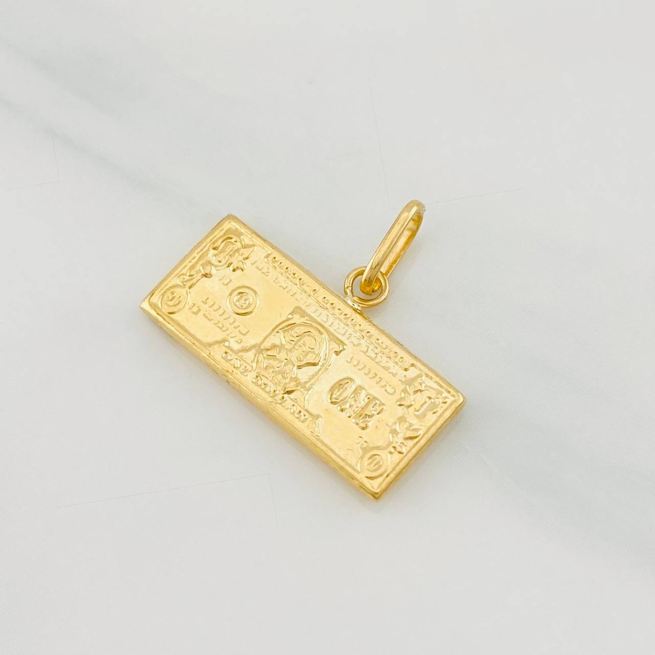 Dije One Dolar 0.7g / 1.6cm Oro Amarillo 18K