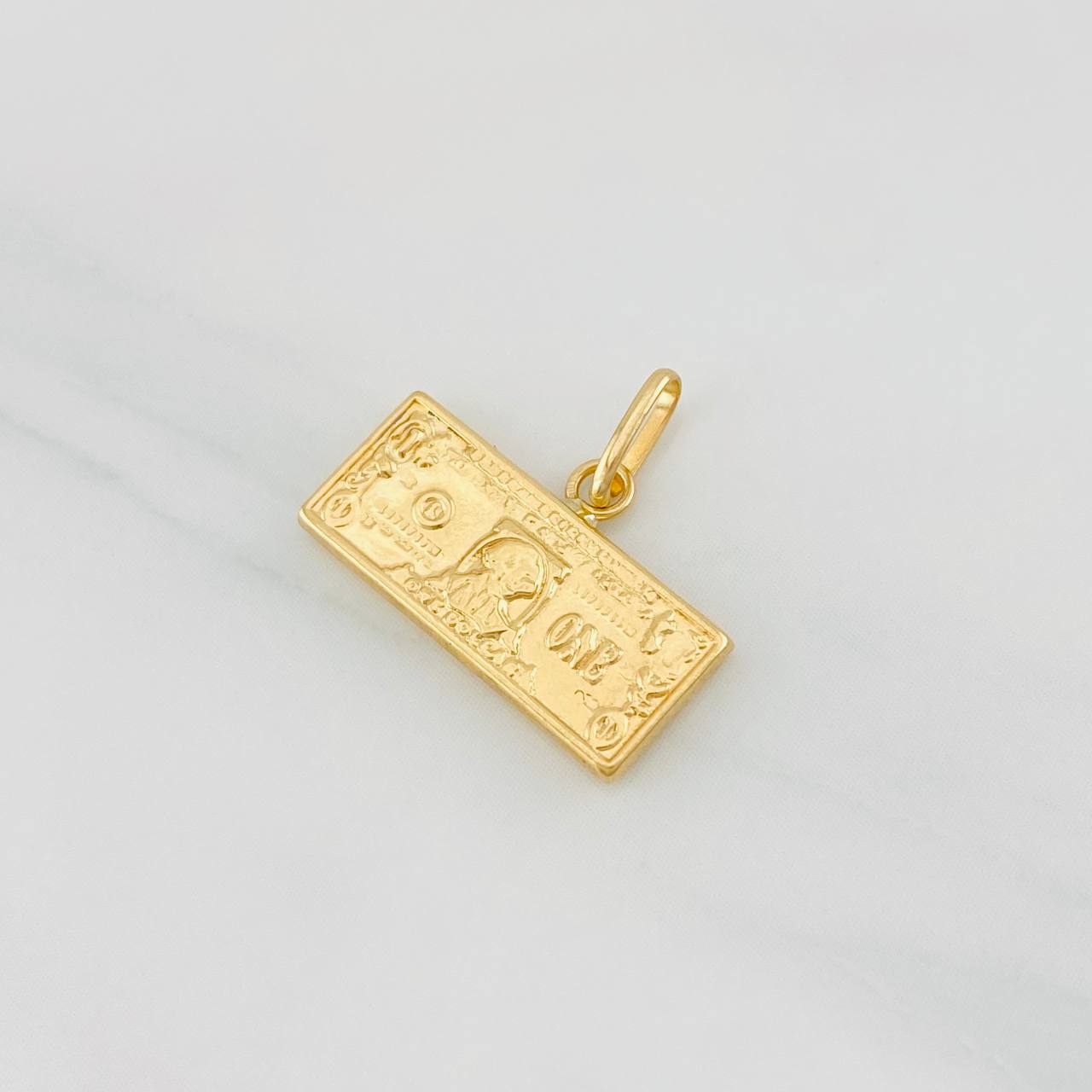 Dije One Dolar 0.75g / 1.6cm Oro Amarillo 18K
