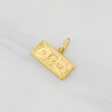 Dije One Dolar 0.75g / 1.6cm Oro Amarillo 18K