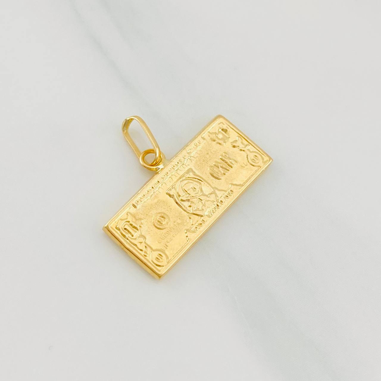Dije One Dolar 0.8g / 1.6cm Oro Amarillo 18K