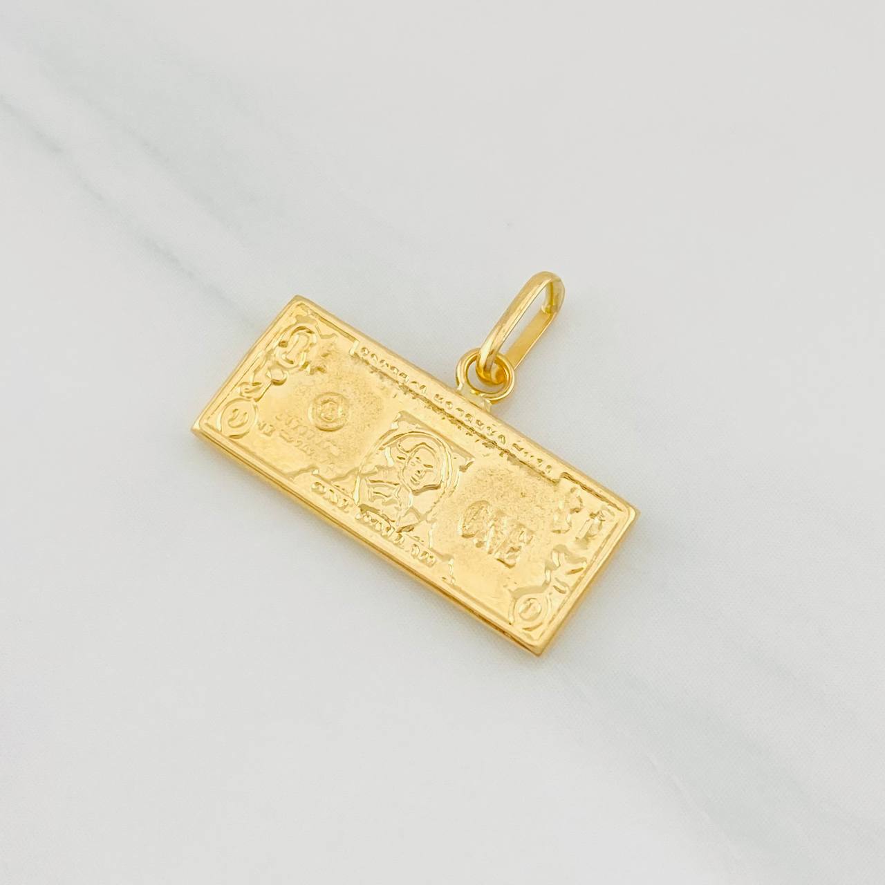 Dije One Dolar 0.8g / 1.6cm Oro Amarillo 18K