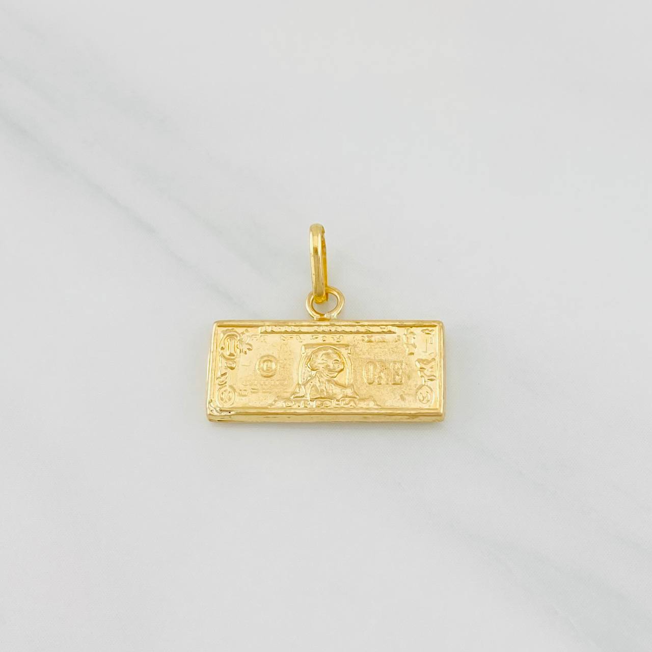 Dije One Dolar 0.65g / 1.5cm Oro Amarillo 18K
