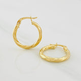 Candongas Mary 1.5g / 1.9cm Oro Amarillo 18K