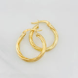 Candongas Mary 1.5g / 1.9cm Oro Amarillo 18K