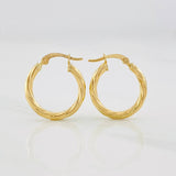 Candongas Mary 1.5g / 2cm Oro Amarillo 18K