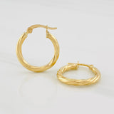 Candongas Mary 1.5g / 2cm Oro Amarillo 18K