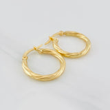 Candongas Mary 1.5g / 2cm Oro Amarillo 18K