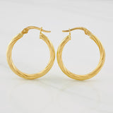 Candongas Mary 1.65g / 2.3cm Oro Amarillo 18K