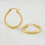 Candongas Mary 1.65g / 2.3cm Oro Amarillo 18K