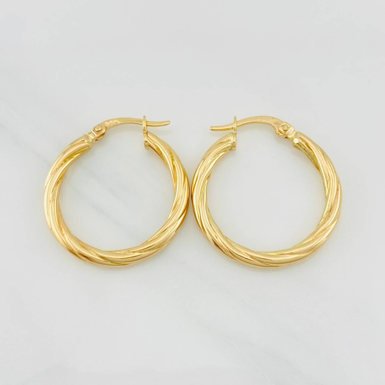 Candongas Mary 1.85g / 2.3cm Oro Amarillo 18K
