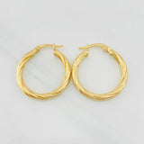 Candongas Mary 1.85g / 2.3cm Oro Amarillo 18K