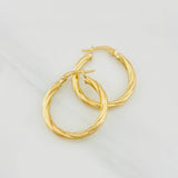 Candongas Mary 1.85g / 2.3cm Oro Amarillo 18K