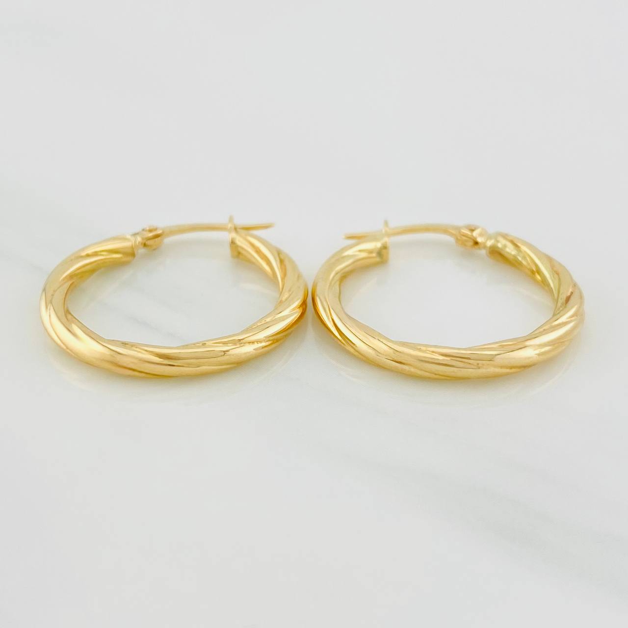 Candongas Mary 1.85g / 2.3cm Oro Amarillo 18K