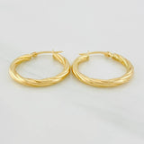 Candongas Mary 1.85g / 2.3cm Oro Amarillo 18K