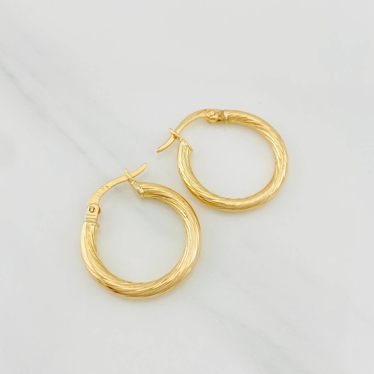 Candongas Mary 1.45g / 2cm Oro Amarillo 18K