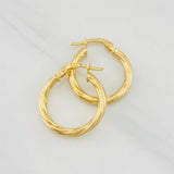 Candongas Mary 1.3g / 2cm Oro Amarillo 18K