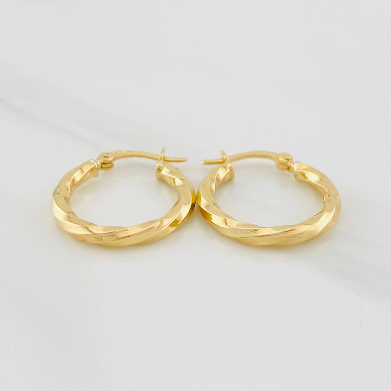 Candongas Kari 1.4g / 2cm Oro Amarillo 18K