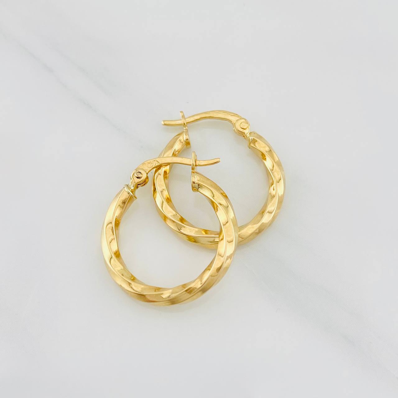 Candongas Kari 1.4g / 2cm Oro Amarillo 18K