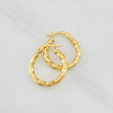 Candongas Kari 1.4g / 2cm Oro Amarillo 18K