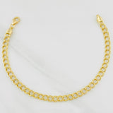 Pulso Rolo 2.5g / 18.6cm / 4.55mm Oro Amarillo 18K