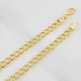 Pulso Rolo 2.5g / 18.6cm / 4.55mm Oro Amarillo 18K