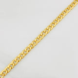 Pulso Cubano 2.5g / 20.3cm / 3.32mm Oro Amarillo 18K