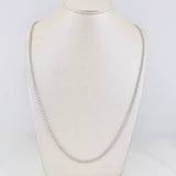 Cadena Ice 11.8g / 60cm / 2.35mm Oro Blanco 18K