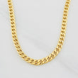 Cadena Cubana 4.25g / 50cm / 2.1mm Oro Amarillo 18K
