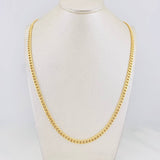 Cadena Cubana 5.55g / 70cm / 4.32mm Oro Amarillo 18K